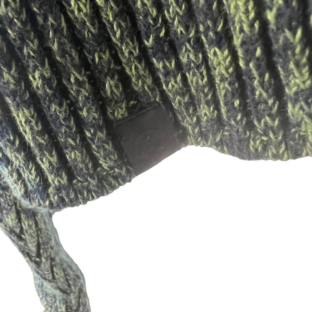Lululemon Green Black Mock Neck Ribbed Pullover Sweater 8 - Picture 4 of 7